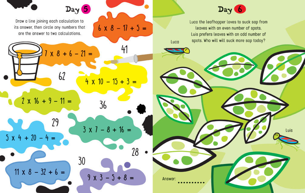 Usborne - A Number Puzzle a Day Book