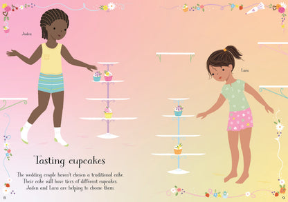Usborne - Little Sticker Dolly Dressing - Bridesmaids