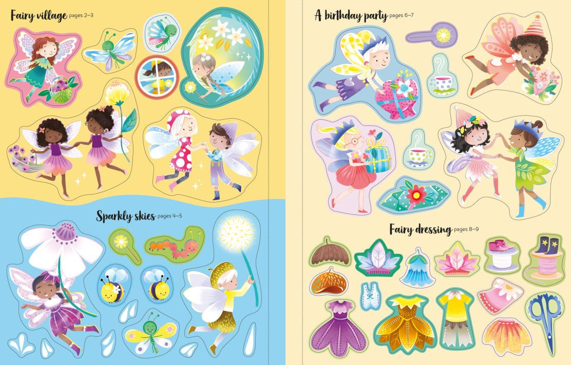 Usborne - First Sticker Book - Sparkly Fairies