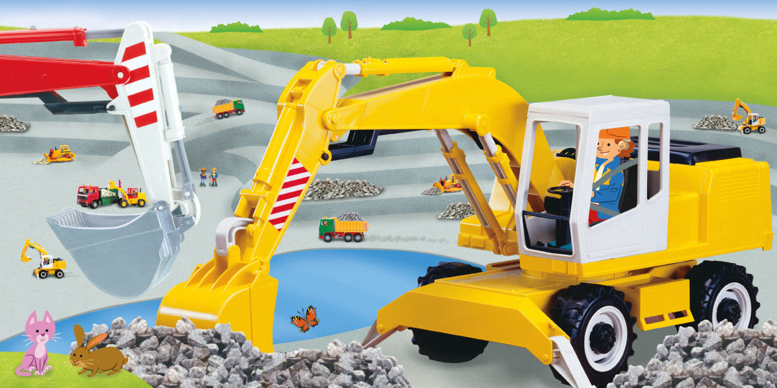 Usborne - Lift and Look Diggers Book