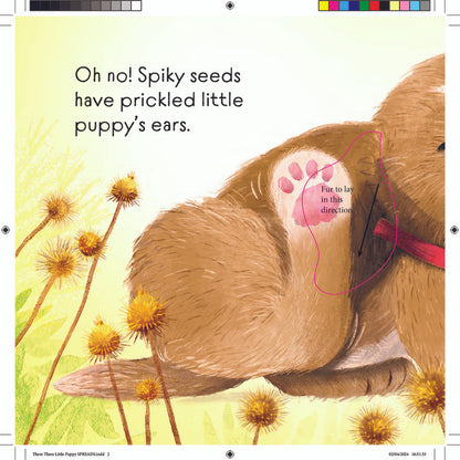 Usborne - There There Little Puppy Touchy Feely Book