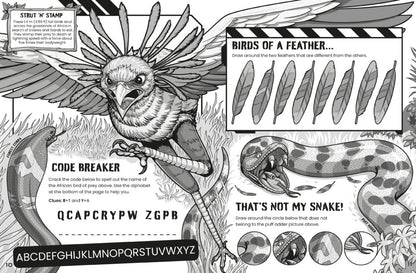 Usborne - Deadly Animal Puzzle Book