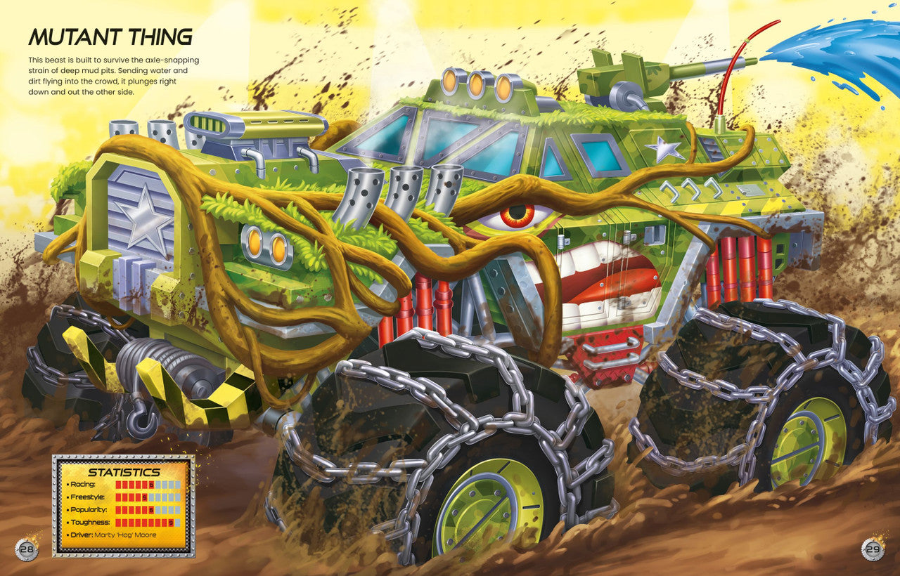 Usborne - Build Your Own Supercars & Monster Trucks Sticker Book