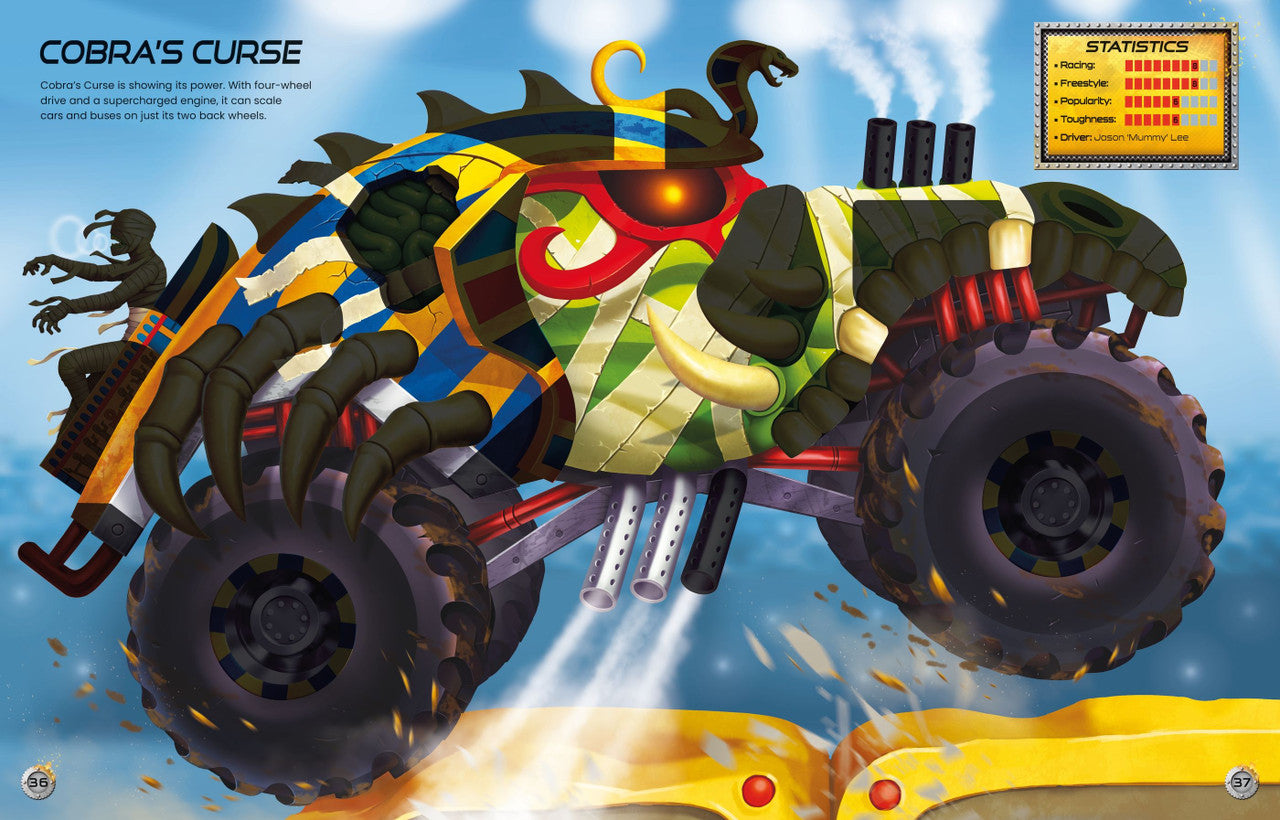 Usborne - Build Your Own Supercars & Monster Trucks Sticker Book
