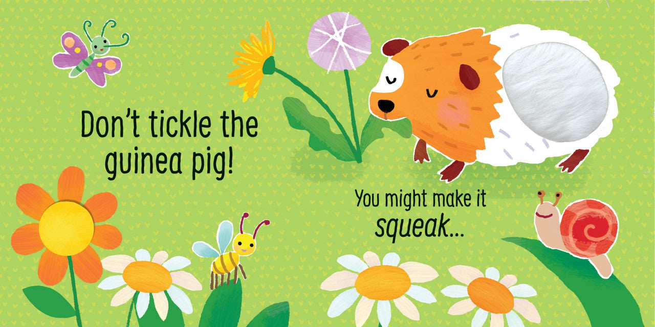 Usborne Touchy-Feely Sounds Book - Don't Tickle the Puppy