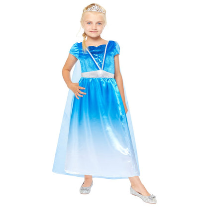 Anagram Ice Princess Costume featuring a sparkling winter princess dress for kids