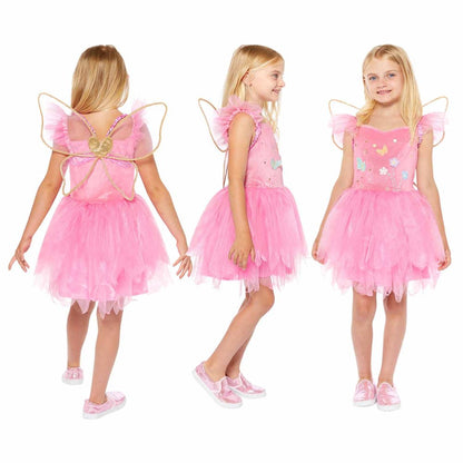 Anagram Pink Fairy Costume featuring a magical pink fairy outfit for kids