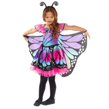 Anagram Pretty Butterfly Costume featuring a colourful butterfly-inspired outfit for kids