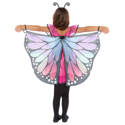 Anagram Pretty Butterfly Costume featuring a colourful butterfly-inspired outfit for kids