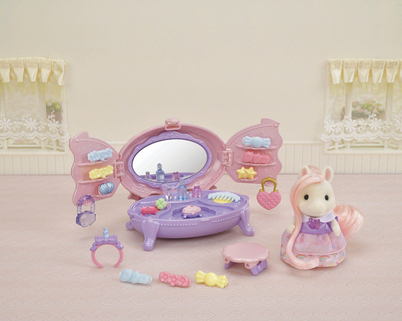 Sylvanian Families - Pony's Vanity Dresser Set