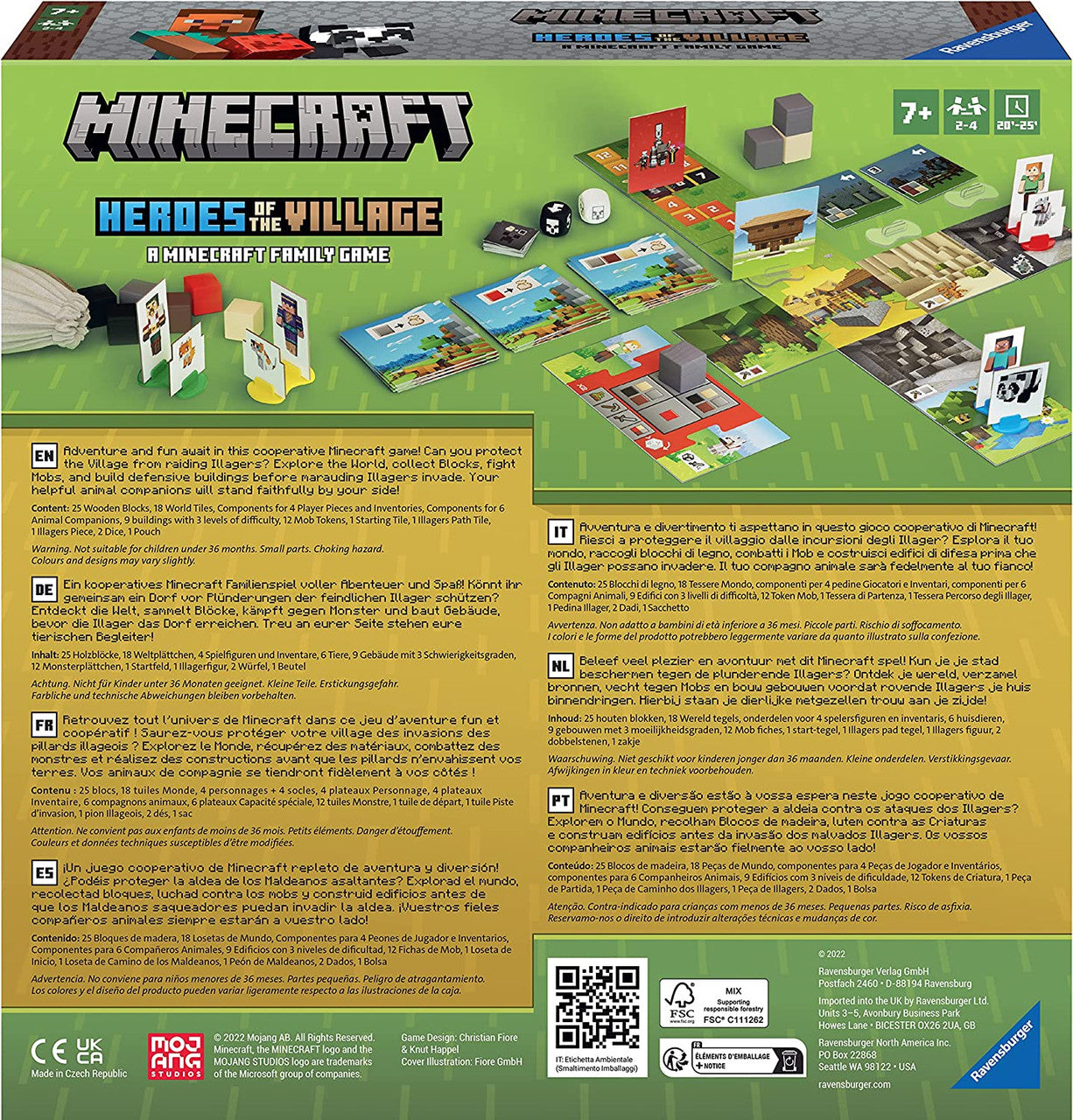 Ravensburger - Minecraft Heroes of the Village Board Game