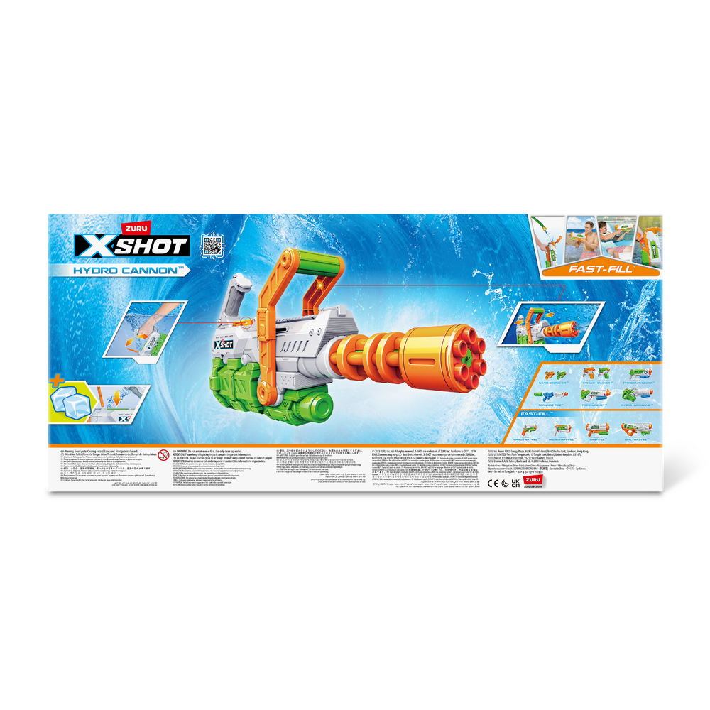 Zuru XSHOT Fast Fill Water Blaster - Hydro Cannon