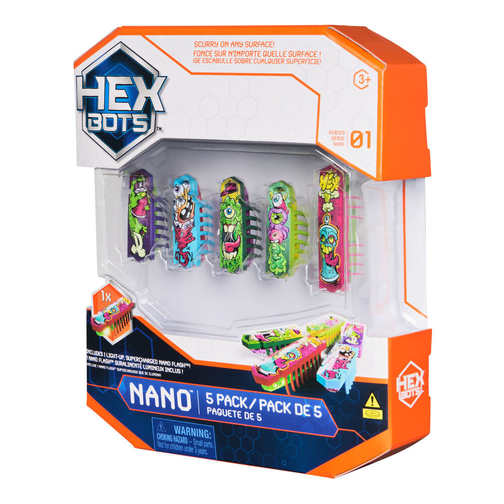 HEXG Bots - Nano 5 Pack