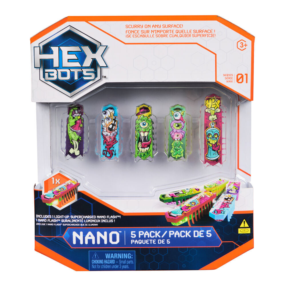 HEXG Bots - Nano 5 Pack