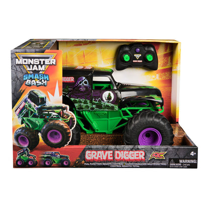 Monster Jam Smash n Bash - Grave Digger Radio Control (1:15 Scale)