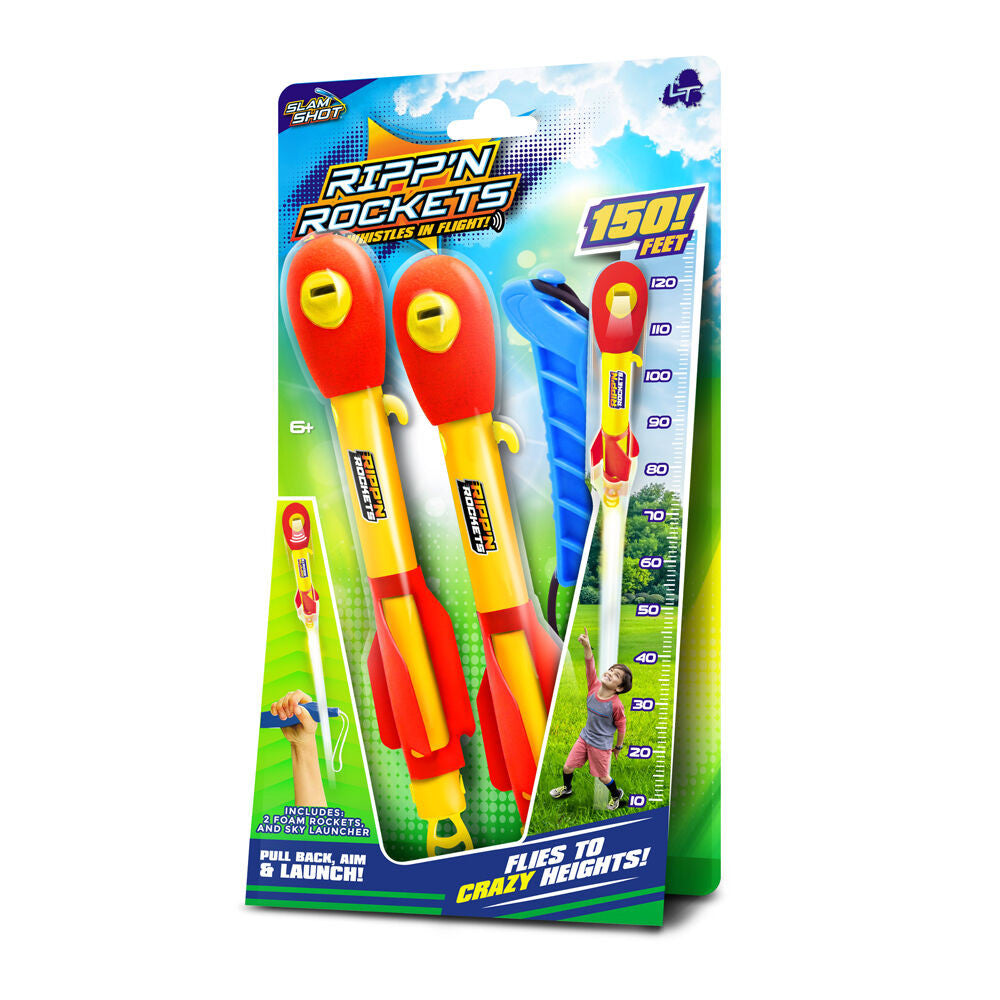 Stunt Flyer - Rippin Rockets with Launcher