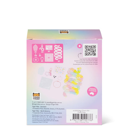 Tiger Tribe Bag Charm Kit - Fluffy Dog
