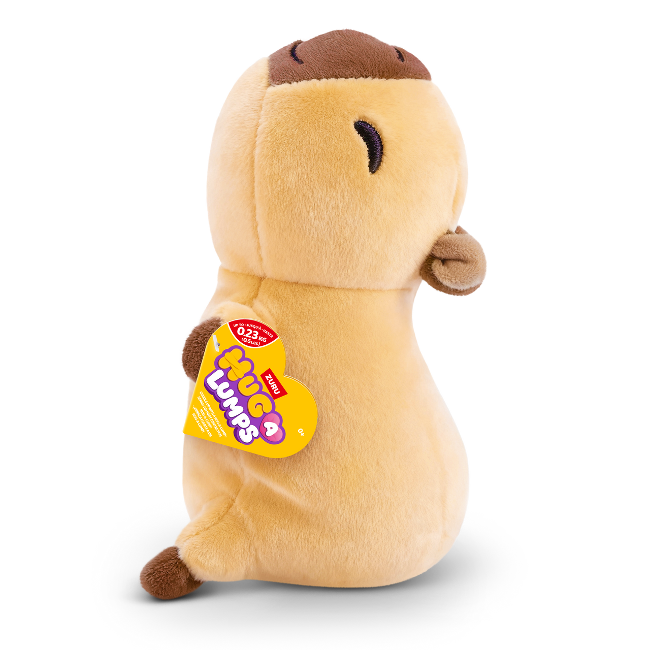 ZURU - Hug-a-Lumps Weighted Fluffy Plush Baby 0.23Kg - Connie The Capybara