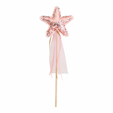 Alimrose - Star Wand - Rose Gold with Sequins