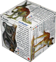 Australian animal cube book
