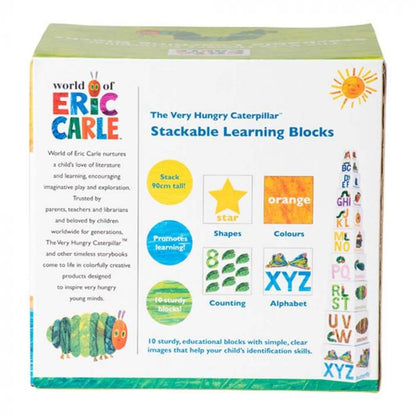 Eric Carle - The Very Hungry Caterpillar Stackable Building Blocks