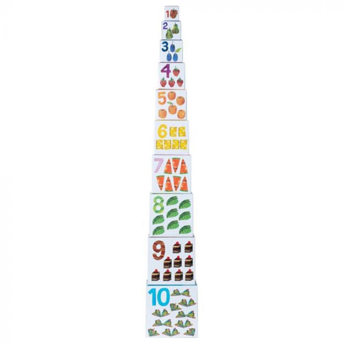 Eric Carle - The Very Hungry Caterpillar Stackable Building Blocks