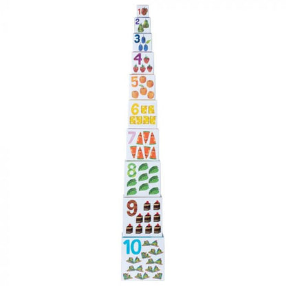 Eric Carle - The Very Hungry Caterpillar Stackable Building Blocks