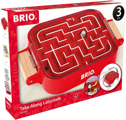 BRIO Game - Take Along Labyrinth Game 34100