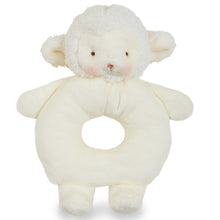 Bunnies By The Bay - Ring Rattle Kiddo Lamb White