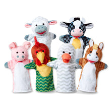 Melissa & Doug - Barn Buddies Puppet Set - 6pc