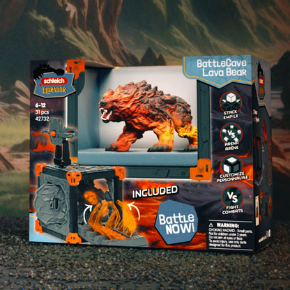 Schleich Eldrador -  BattleCave Lava Bear 42732