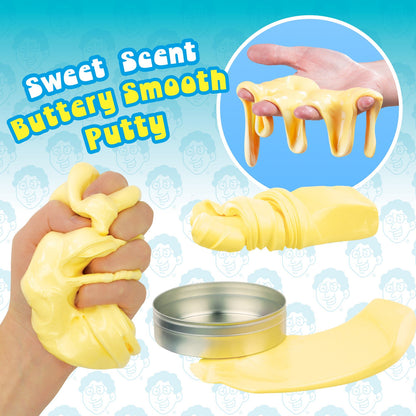 Crazy Aaron's Thinking Putty - Better Butter 4" Tin
