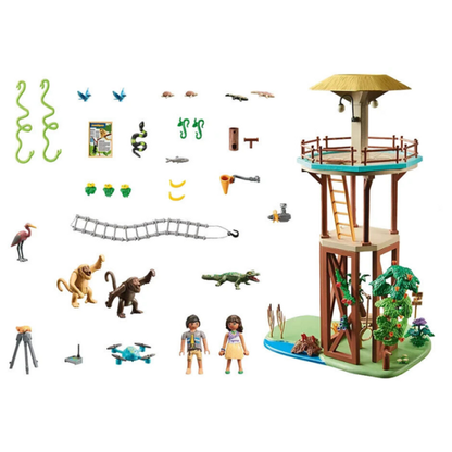 Playmobil Wiltopia - Research Tower with Compass - 71008