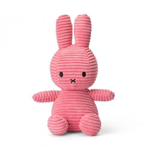 Miffy - Sitting Corduroy Bubblegum Pink (23cm)