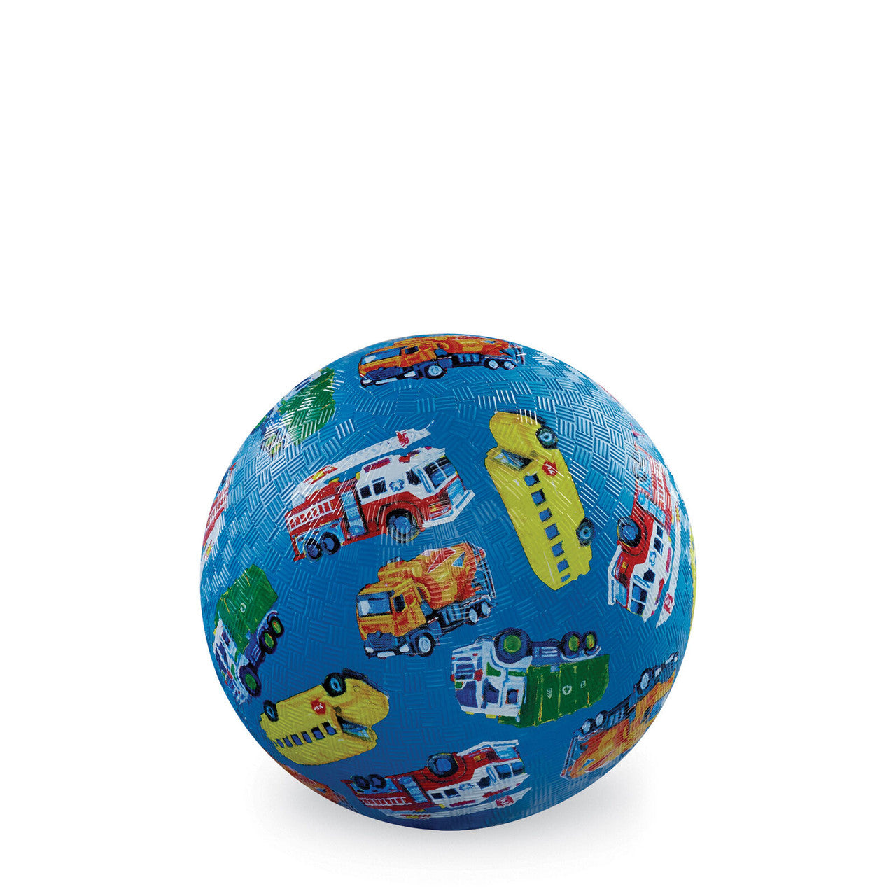 Crocodile Creek 5" Playground Ball - City Vehicles (Blue)