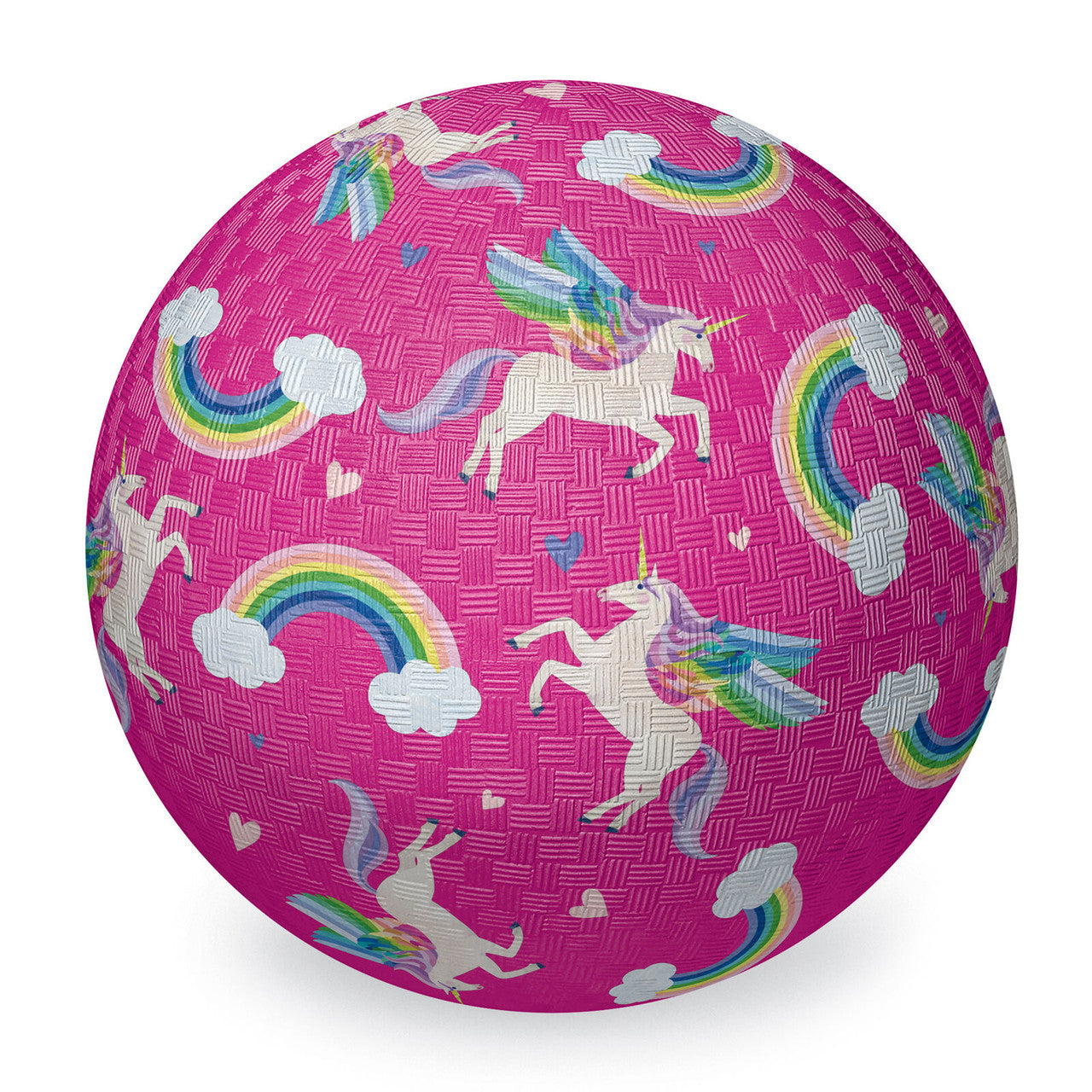 Crocodile Creek 7'' Playground Ball - Unicorn Rainbow
