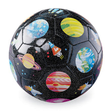 Crocodile Creek - Glitter Soccer Ball - Space Exploration (Size 3)