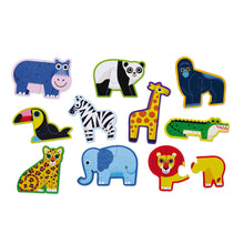 Crocodile Creek Let's Begin 2pc Jungle Puzzles 29529