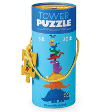 Crocodile Creek- Tower Puzzle 30 pc - Dinosaur