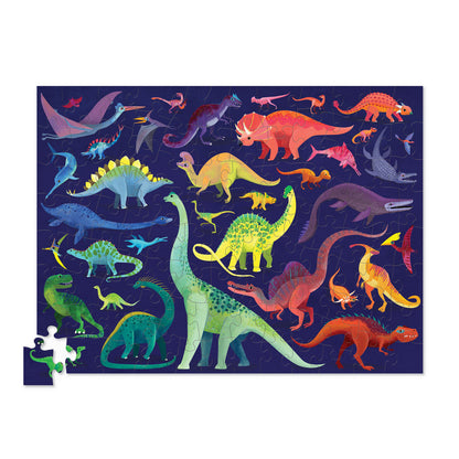 Crocodile Creek 100pc - Thirty Six Animals - Dino World Puzzle