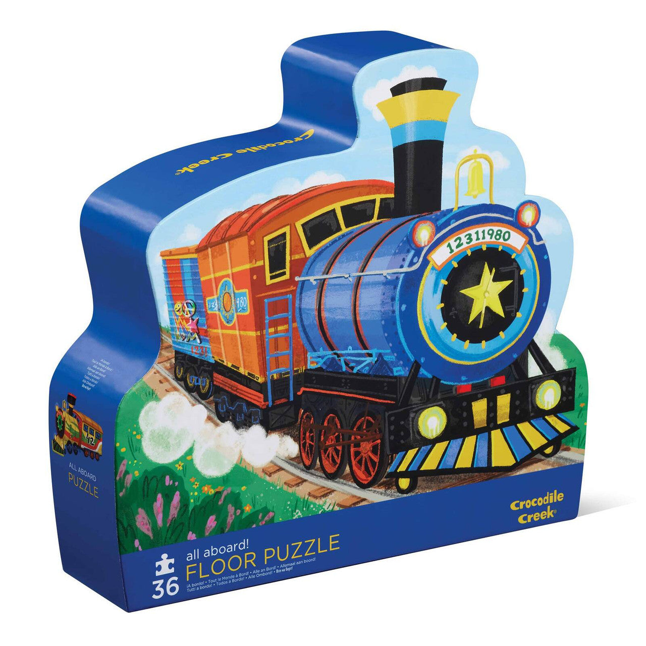 Crocodile Creek - Classic Floor Puzzle 36 pc - All Aboard