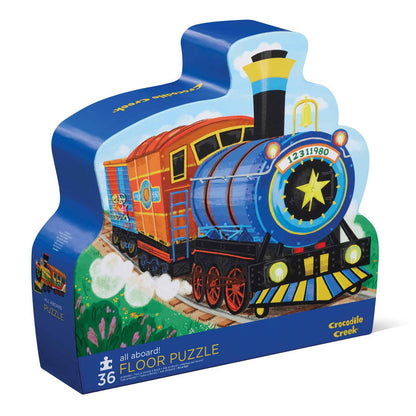 Crocodile Creek - Classic Floor Puzzle 36 pc - All Aboard
