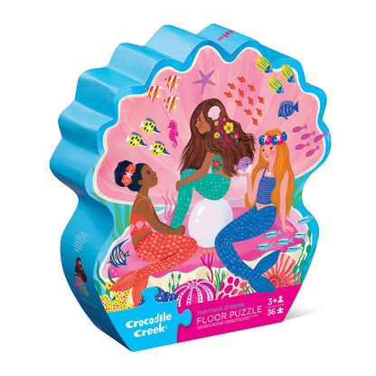 Crocodile Creek - Classic Floor Puzzle 36 pc - Mermaid Dreams