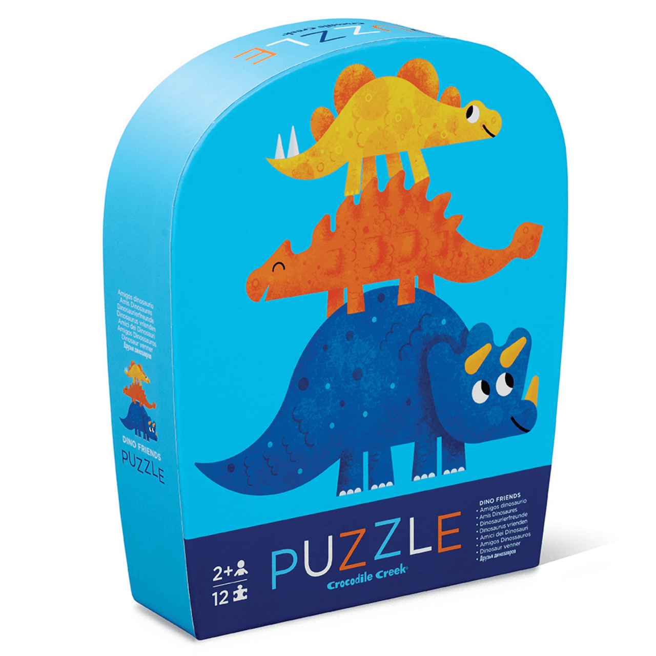 Crocodile Creek - 12pc Mini Puzzle - Dino Friends