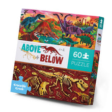 Crocodile Creek - Above & Below 60pc - Dinosaur Puzzle