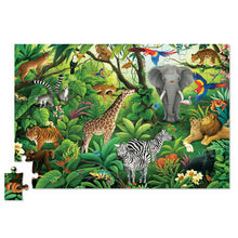 Crocodile Creek 50pc Holographic Puzzle - Jungle