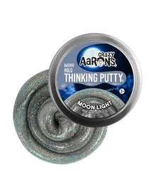 Crazy Aaron's Mini HOLO Thinking Putty - Moon Light 2" Tin