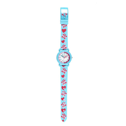 Cactus Time Teacher - Kids Watch - Butterflies and Hearts