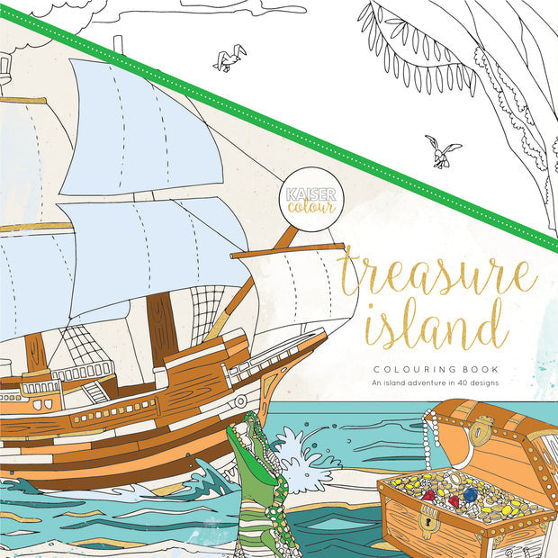 Kaisercolour - Colouring Book - Treasure Island