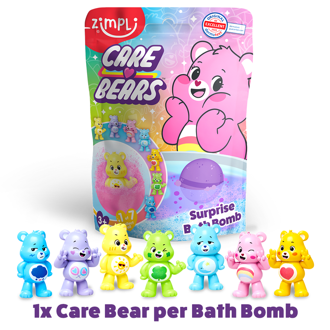 Zimpli Kids - Baff Bombz - Care Bears